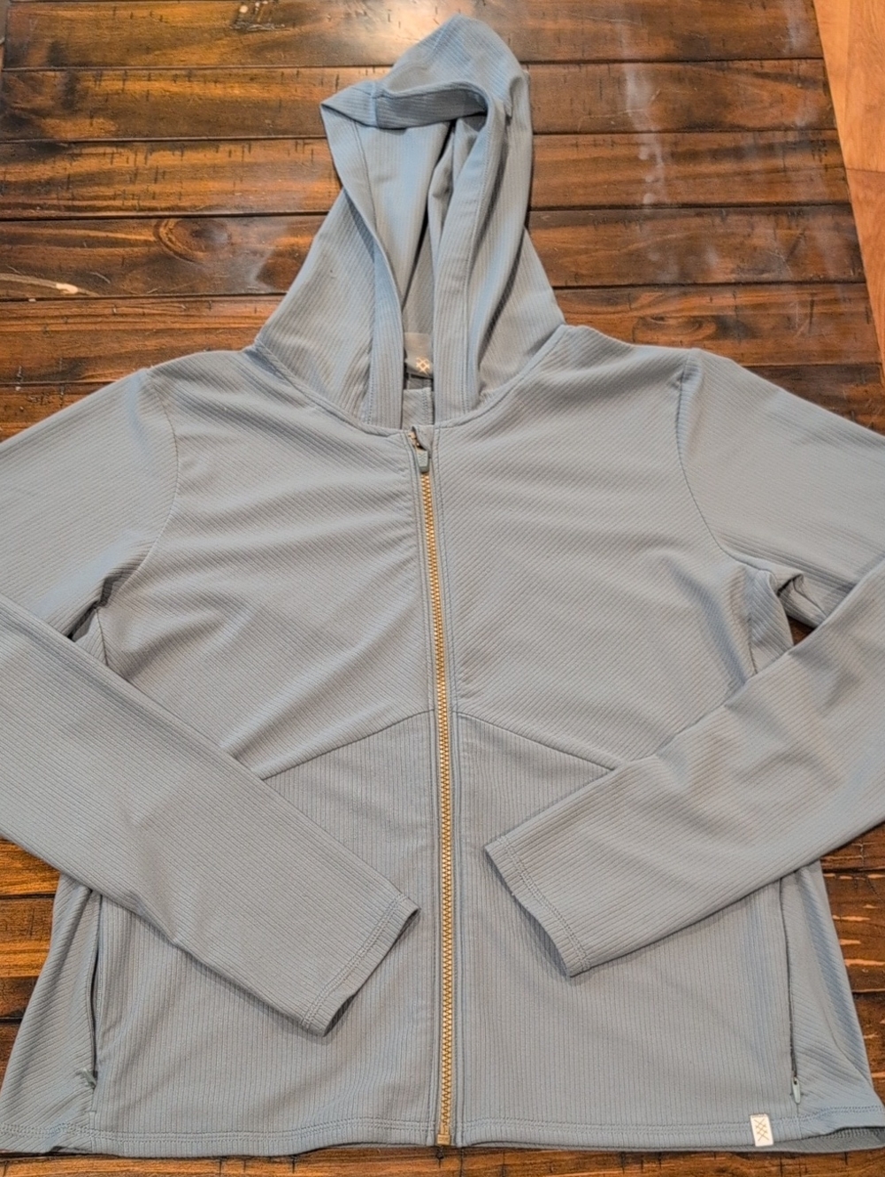 Rhone Ripple Full Zip Hoodie Ribbed - Picture 2 of 8